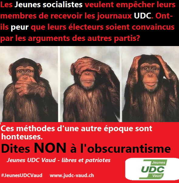 Les Jeunes Socialistes contre le débat démocratique ?